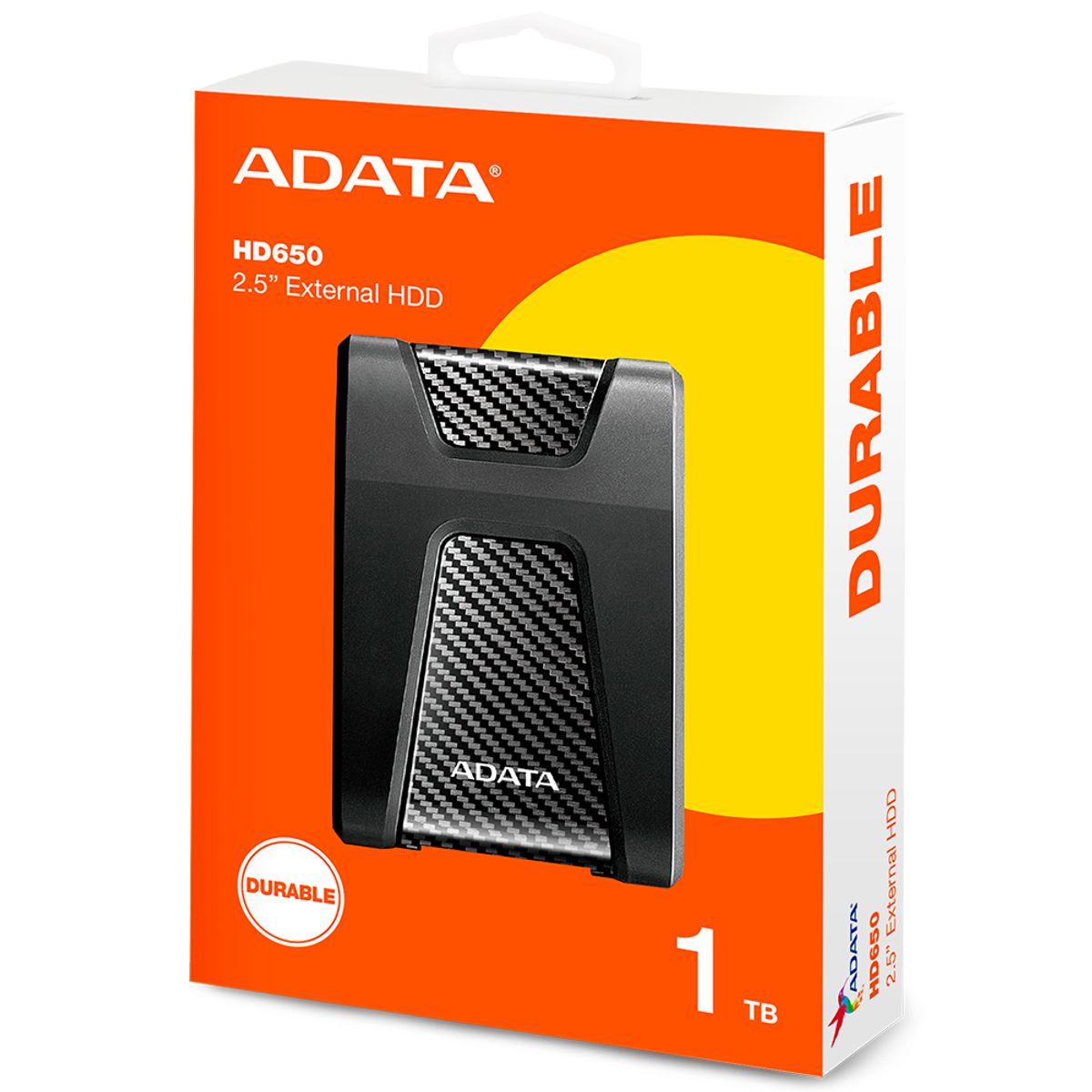 ADATA - Disco Duro Externo Adata 1TB HD650 Negro