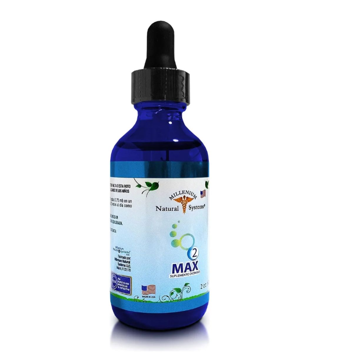 NATURAL SYSTEM - ALIMENTO MULTIVITAMINICO OXIGENO LIQUIDO ORIGINAL/ COMBO X 2