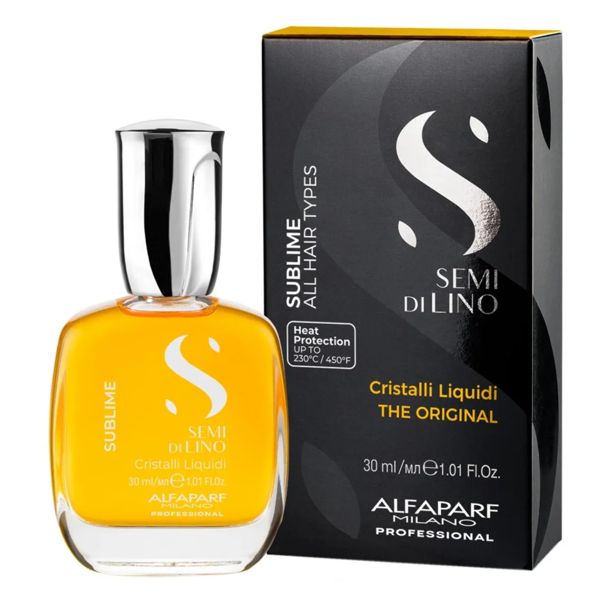 ALFAPARF MILANO - Cristalli Liquidi Alfaparf Semi Di Lino oleo aceite Capilar 30ml