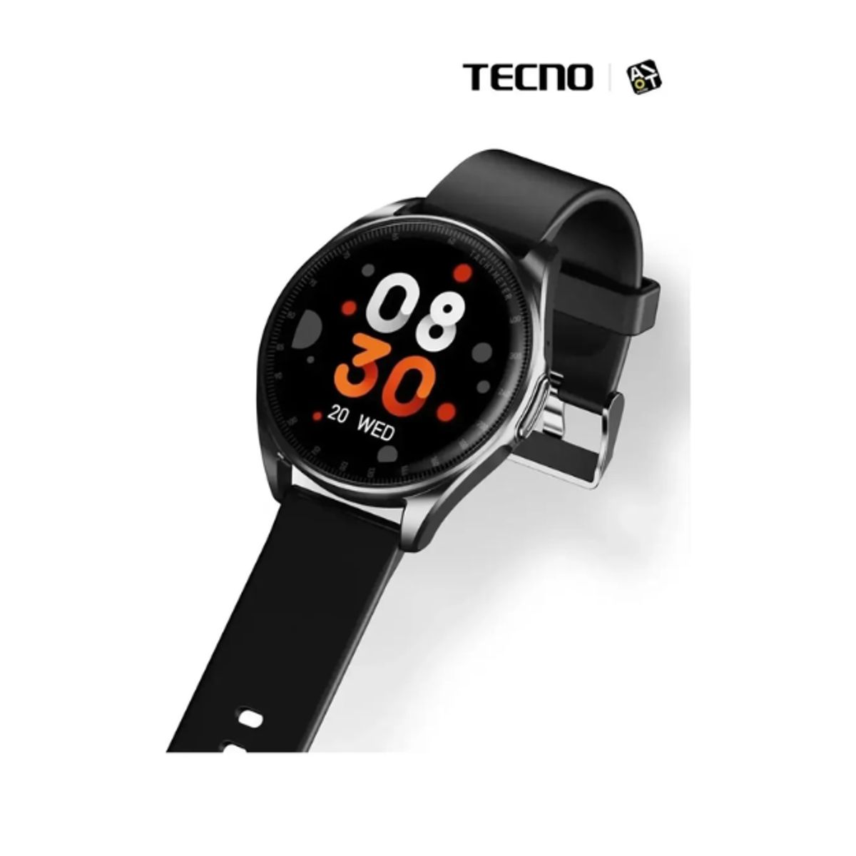 TECNO MOBILE - Watch 3 TECNO – Smartwatch con Monitoreo de Salud y Notificaciones Inteligentes