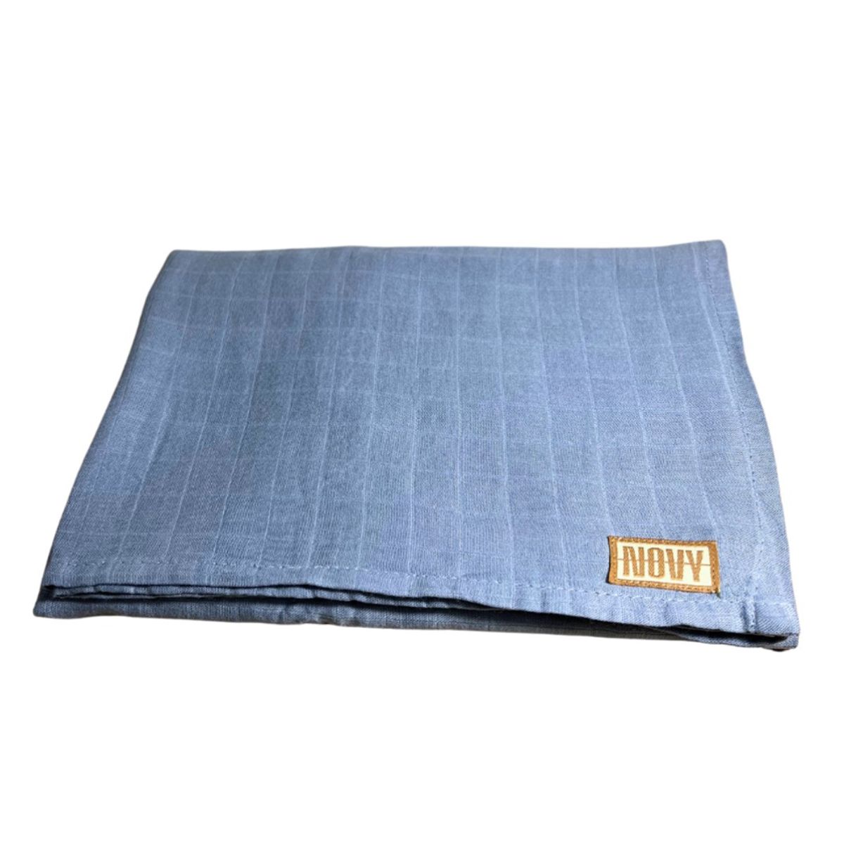 NOVY BABYS - Manta Muselina para bebé Azul Claro 115cm x 115 cm