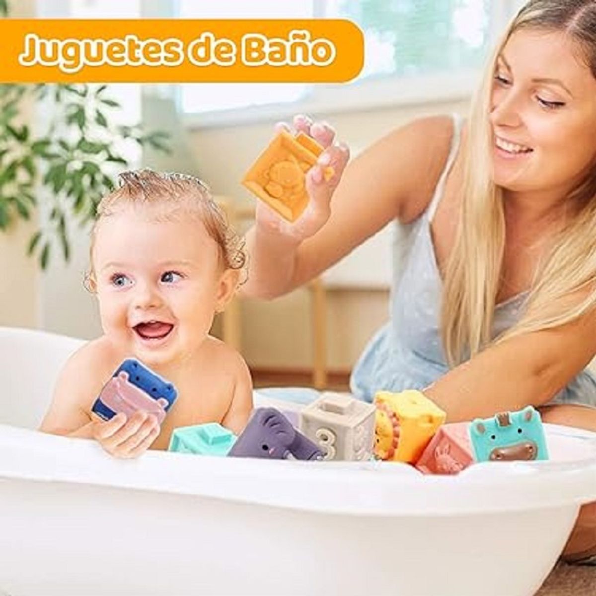 GENERICO - Juguete Didactico Set de Bloques Sensoriales para Bebé