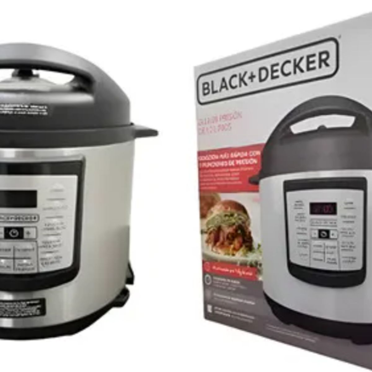 BLACK+DECKER - OLLA PRESIÓN MULTIFUNCIONAL BLACK DECKER