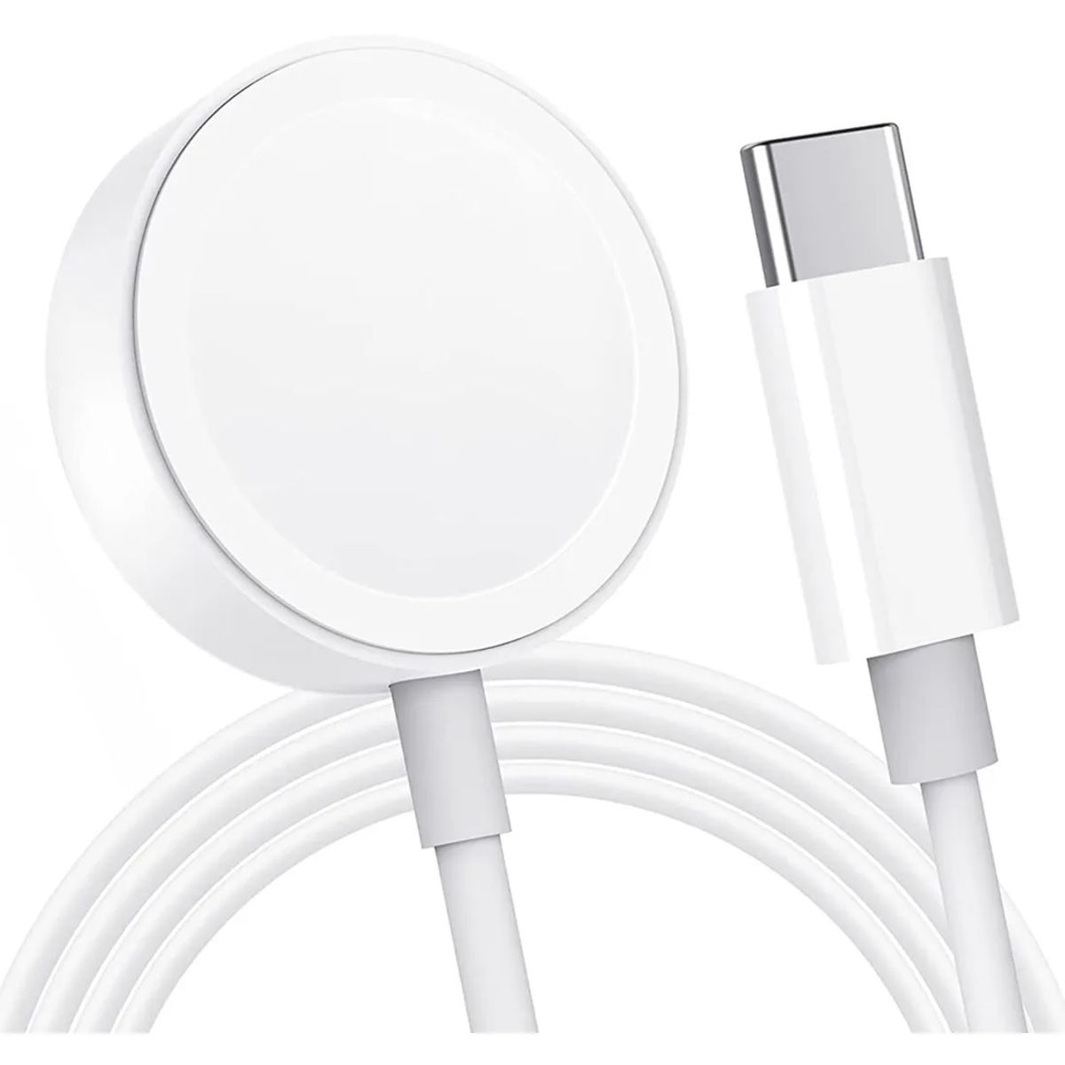 GENERICO - Cable Genérico De Carga Magnética Usb C Compatible Con Apple Watch (Todas las Versiones) de 1 Metro