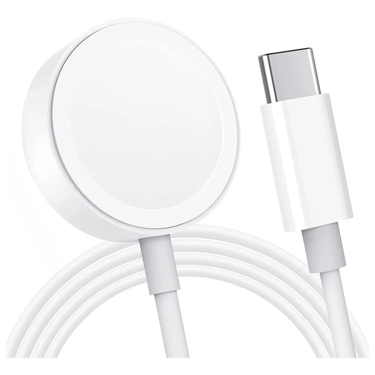 GENERICO - Cable Genérico De Carga Magnética Usb C Compatible Con Apple Watch (Todas las Versiones) de 1 Metro