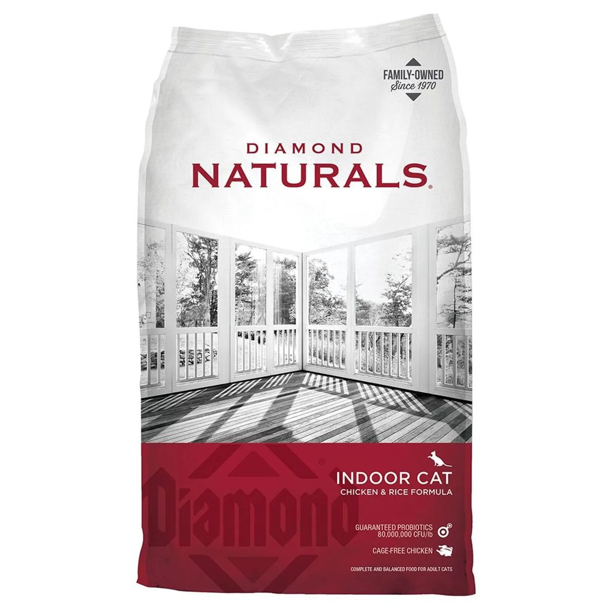 DIAMOND NATURALS - Alimento seco para Gato Diamond Naturals Indoor Cat 6lb  Nutrición Completa para Gatos de Interior
