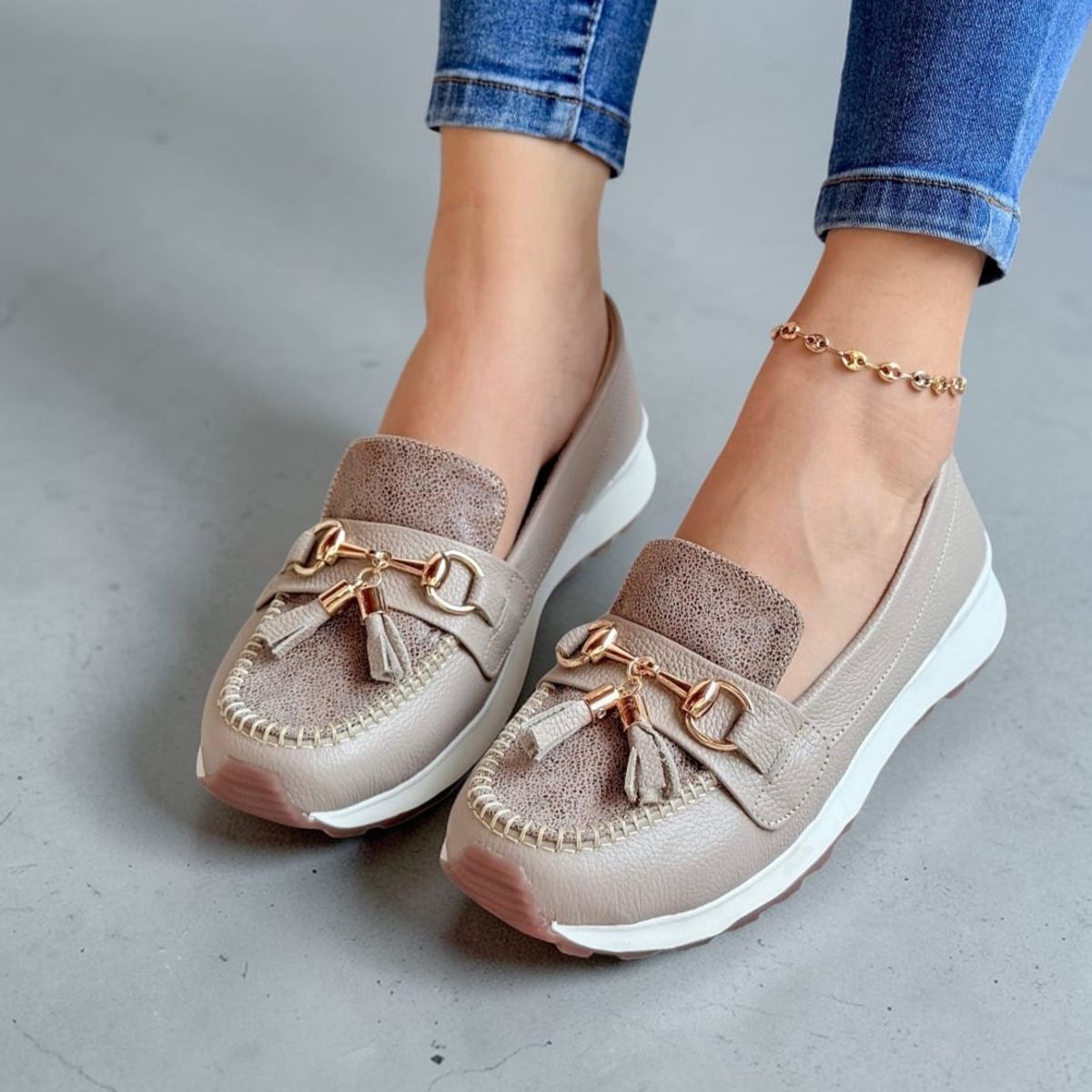 EVEGONZ - Bauchas Clasicas de Mujer Calzado de Dama Babuchas Tapue