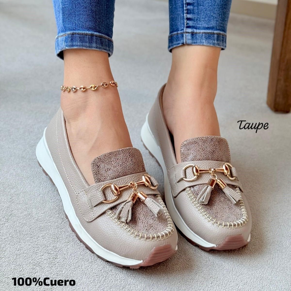 EVEGONZ - Bauchas Clasicas de Mujer Calzado de Dama Babuchas Tapue