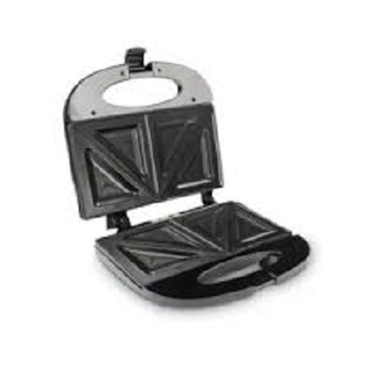 GENERICO - Sanduchera Home Elements 2 Puestos Negra