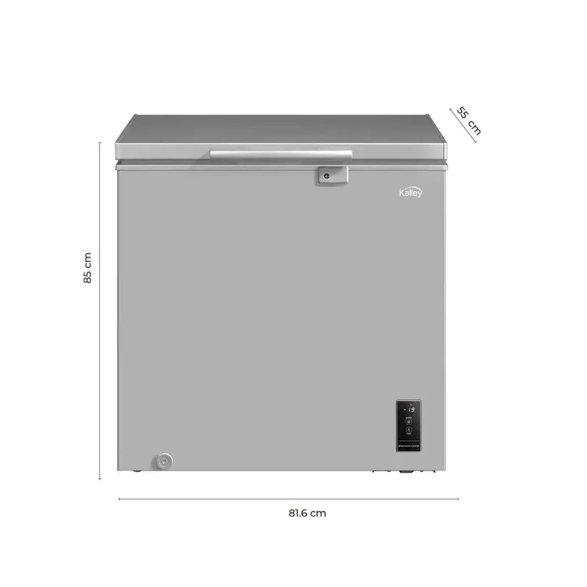 KALLEY - Congelador Horizontal KALLEY 194L Inverter K-CH194LI