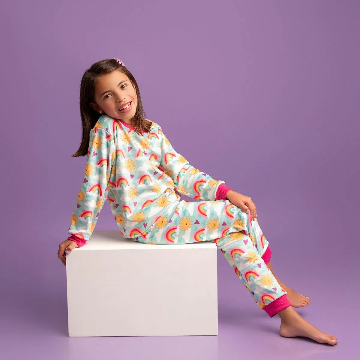 BEBABY - Pijama Bebaby Arcoiris 2 Piezas