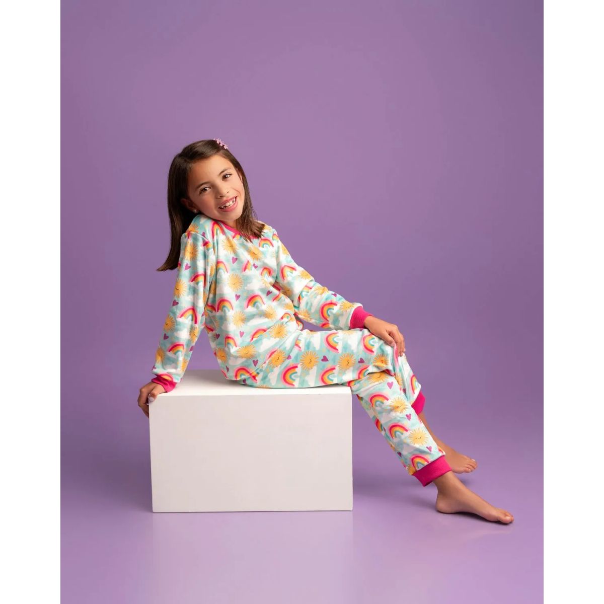 BEBABY - Pijama Bebaby Arcoiris 2 Piezas