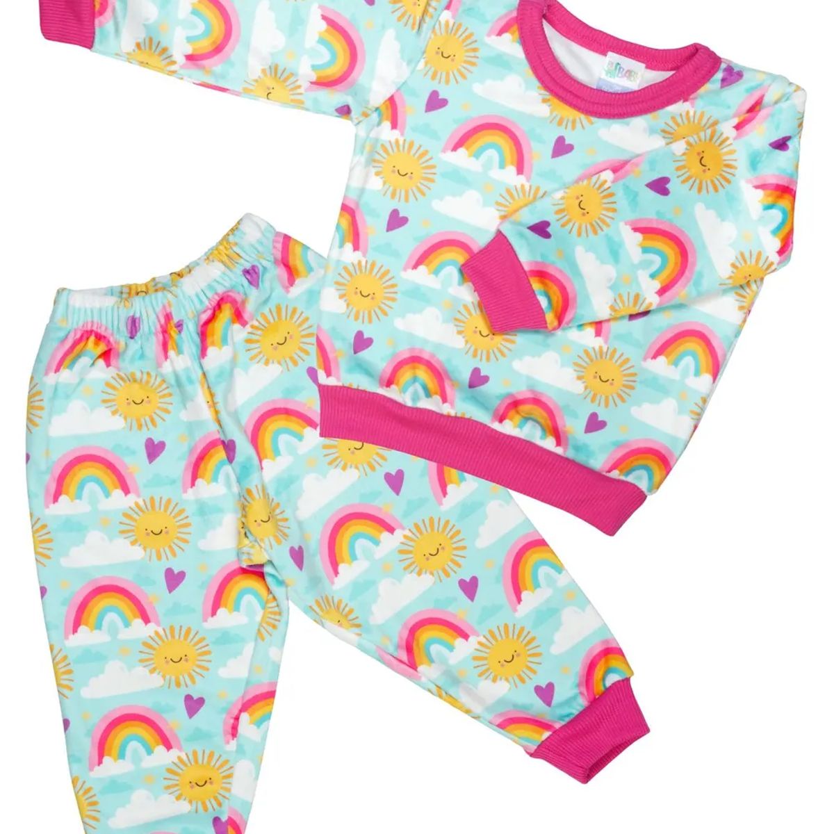 BEBABY - Pijama Bebaby Arcoiris 2 Piezas
