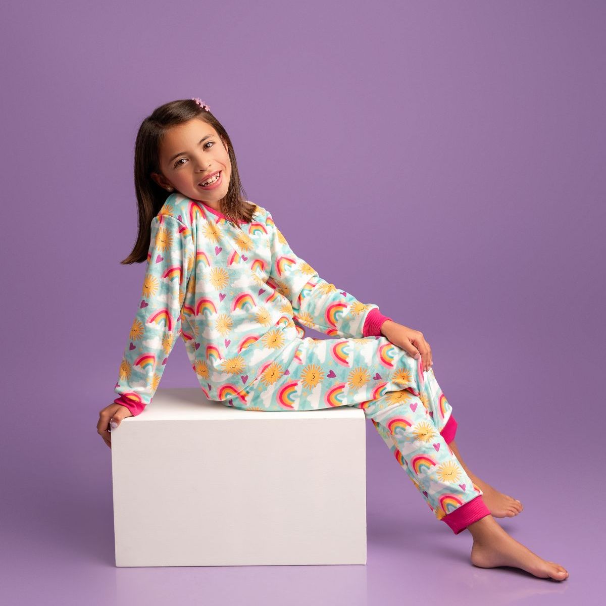 BEBABY - Pijama Bebaby Arcoiris 2 Piezas