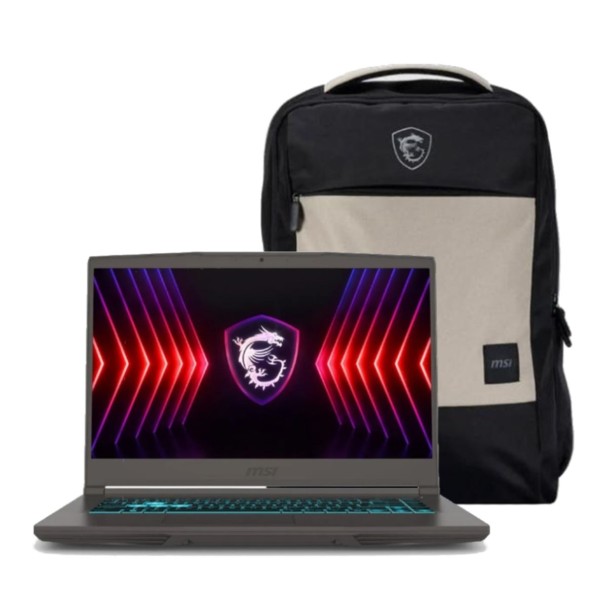 MSI - Portatil Msi Thin Intel I5 13th Ram 8GB  SSD 512GB RTX 3050 Pantalla 15,6" FHD 144HZ + Regalo Maleta