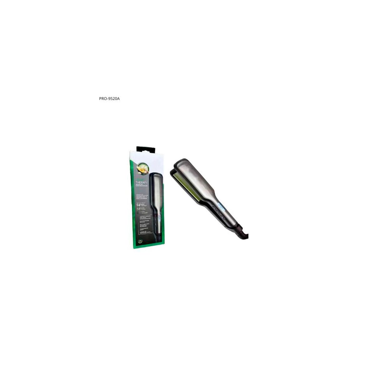GENERICO - Plancha Alisadora Para Cabello Pro 9520