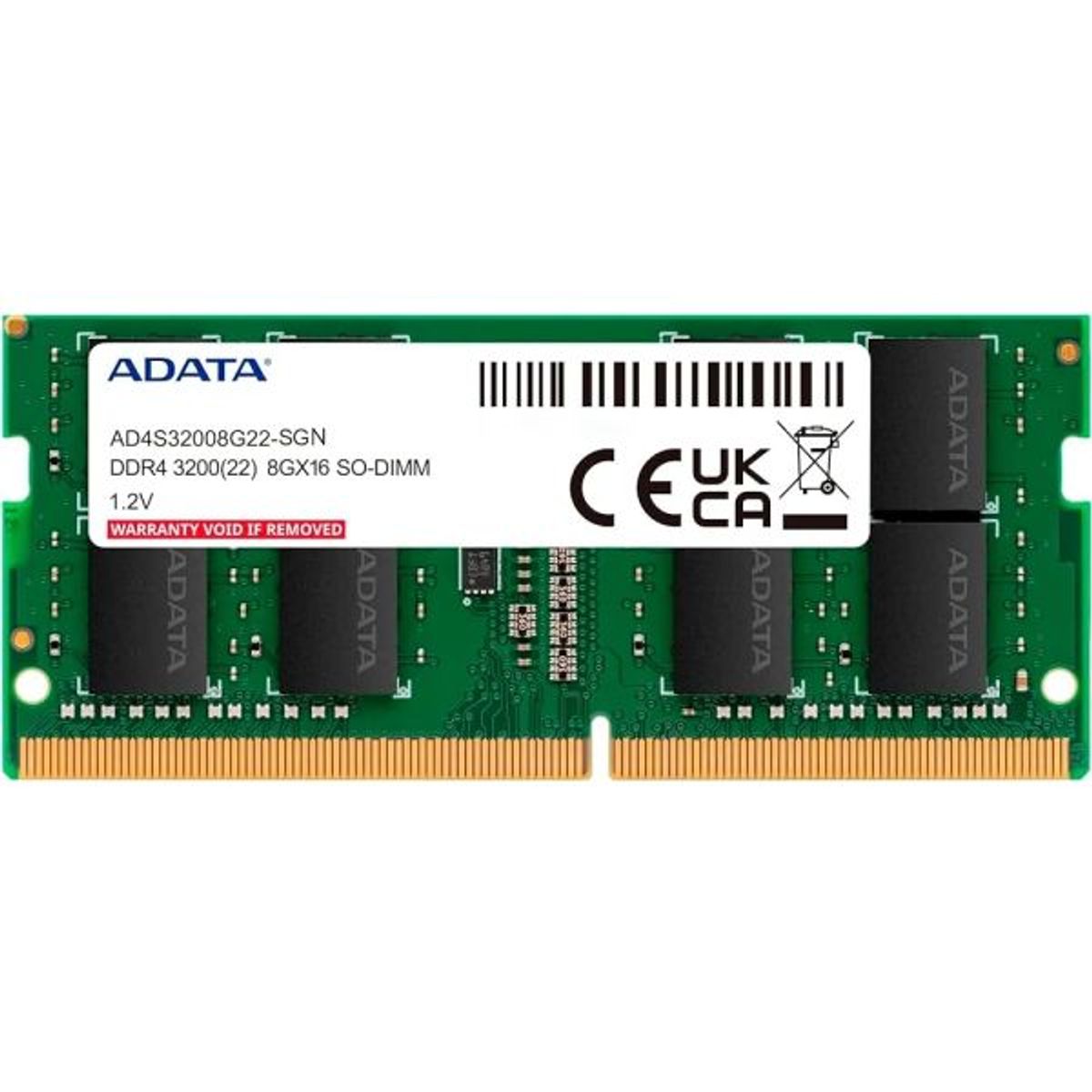 ADATA - Memoria Ram Adata Ddr4 8gb 3200 Mhz Para Portatil