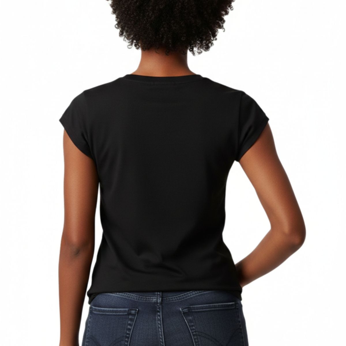 BOCARED - CAMISETA PARA DAMA CON ESTAMPADO EN COLOR  BLANCO