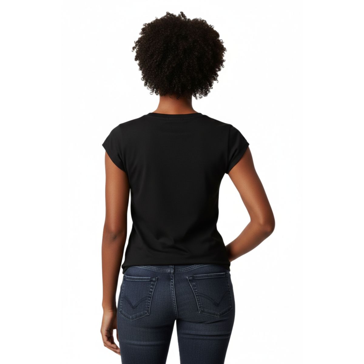 BOCARED - CAMISETA PARA DAMA CON ESTAMPADO EN COLOR  BLANCO