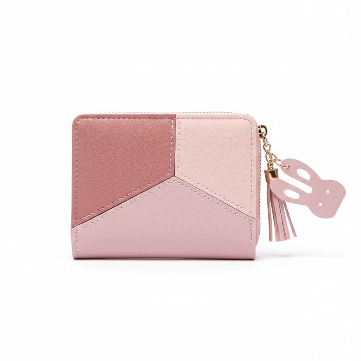 GENERICO - Billetera Cartera Monedero Rosada De Conejo Mujer En Cuero Sintetico De Excelente Calidad