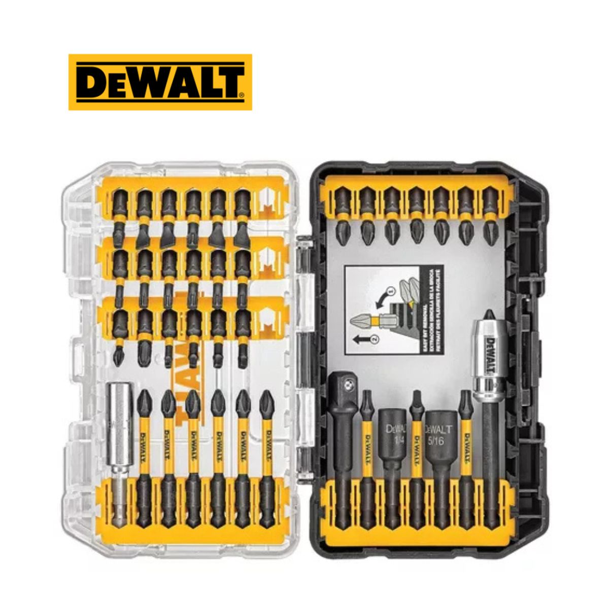 DEWALT - Juego De Puntas Dewalt De Impacto 40 Pc - Dwa2t40