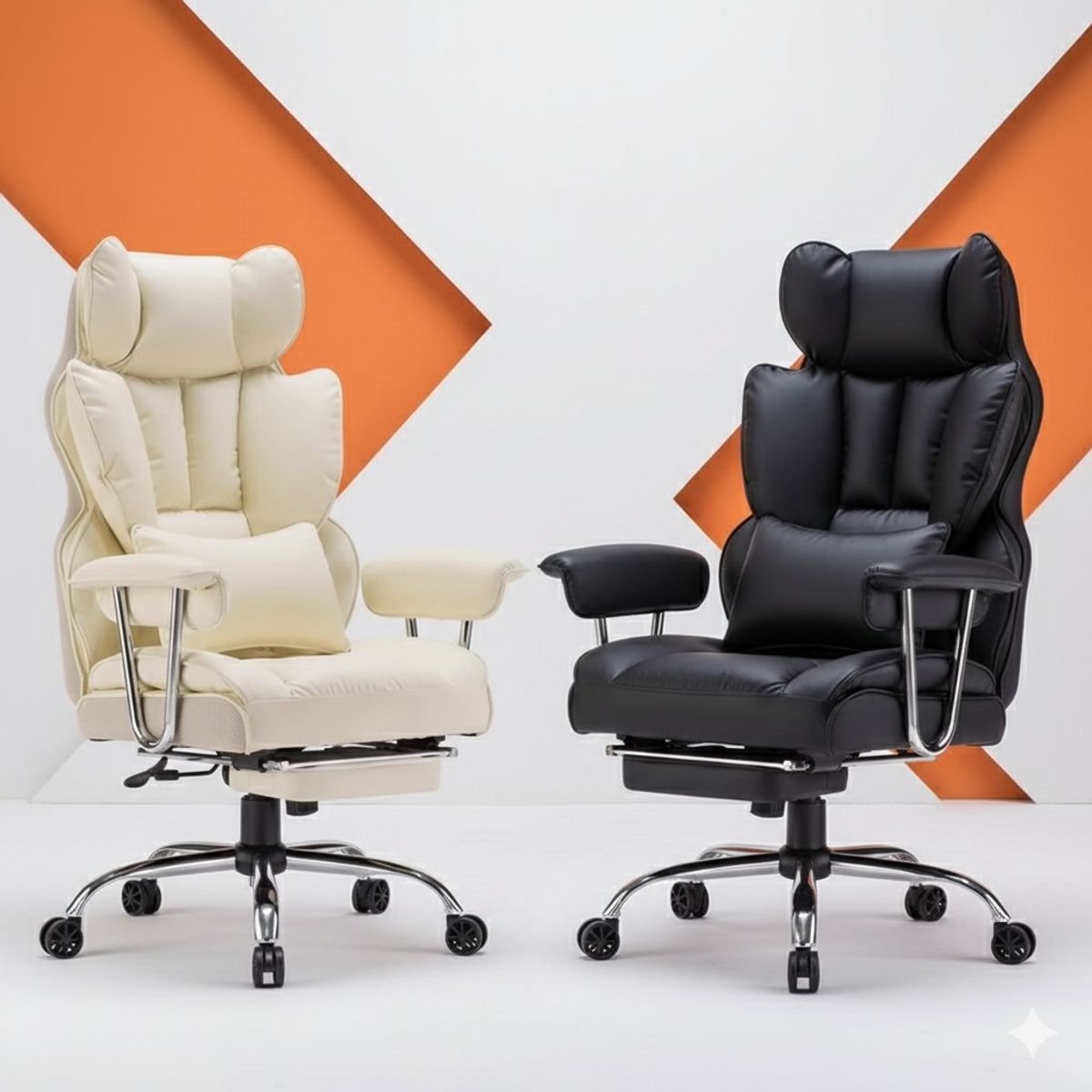 DESKNZA - Silla de Oficina  Con soporte Lumbar