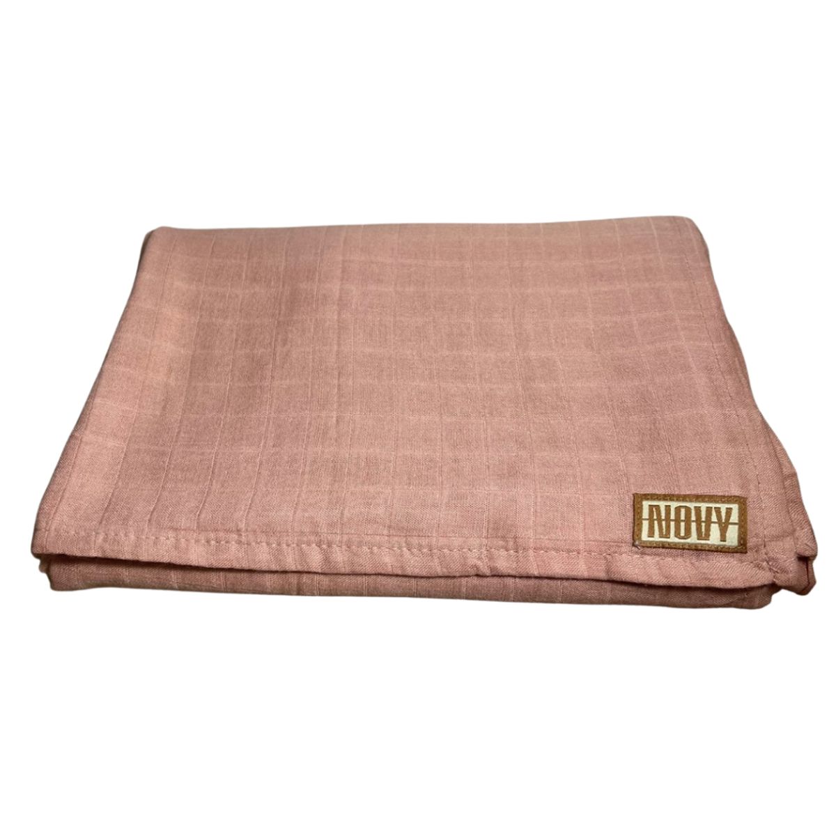 NOVY BABYS - Manta Muselina para bebé Rosa 115cm x 115 cm