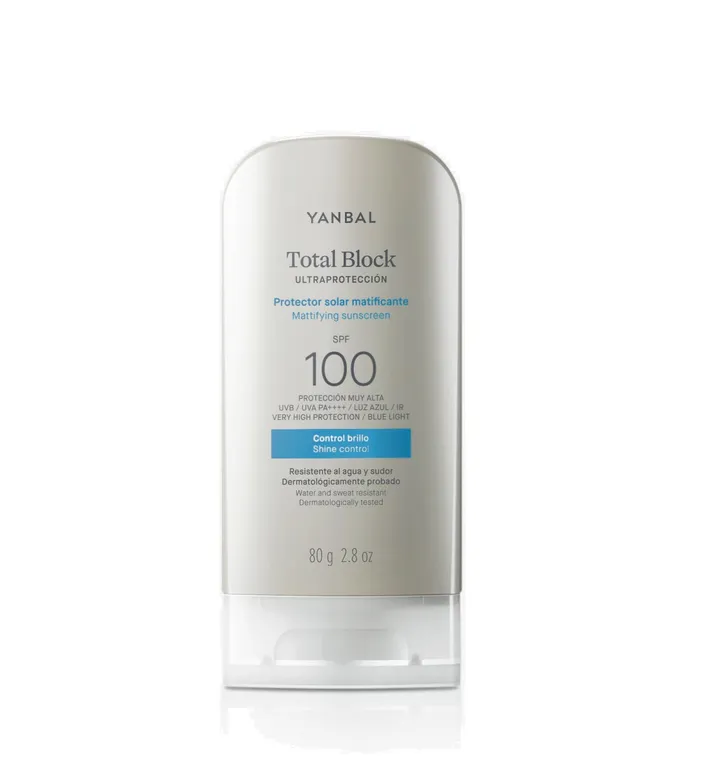 Total Block Matificante Ultraprotección SPF100 Yanbal 80 gr YANBAL ...