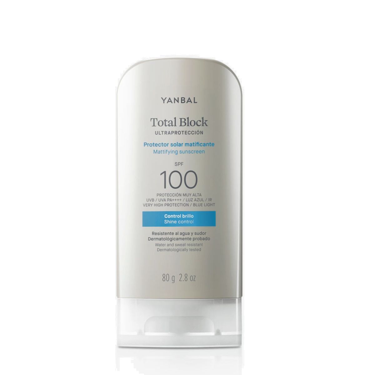 YANBAL - Total Block Matificante Ultraprotección SPF100 Yanbal 80 gr