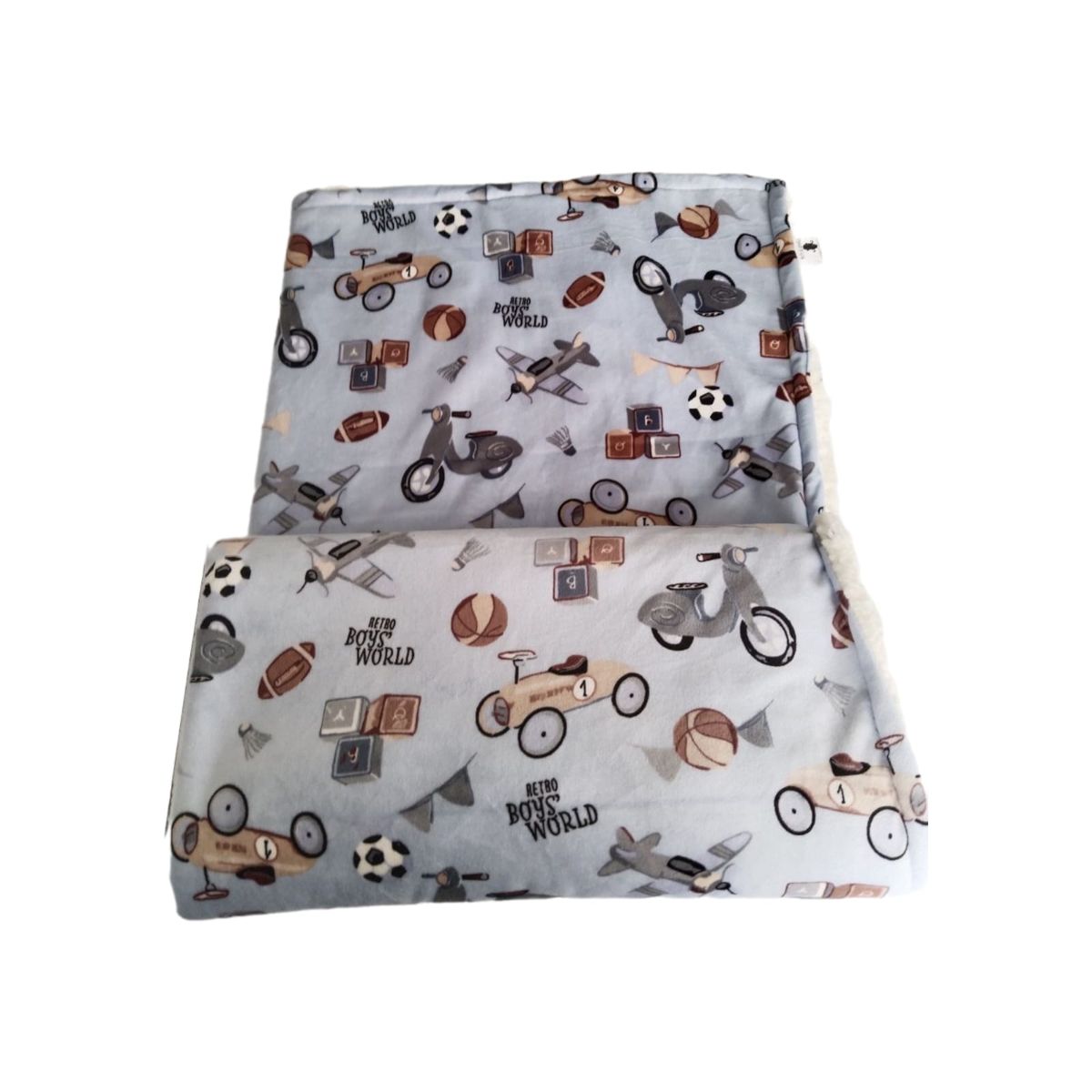 ABRICOL - Cobertor Sherpa Abricol Para bebes 100x120 cm