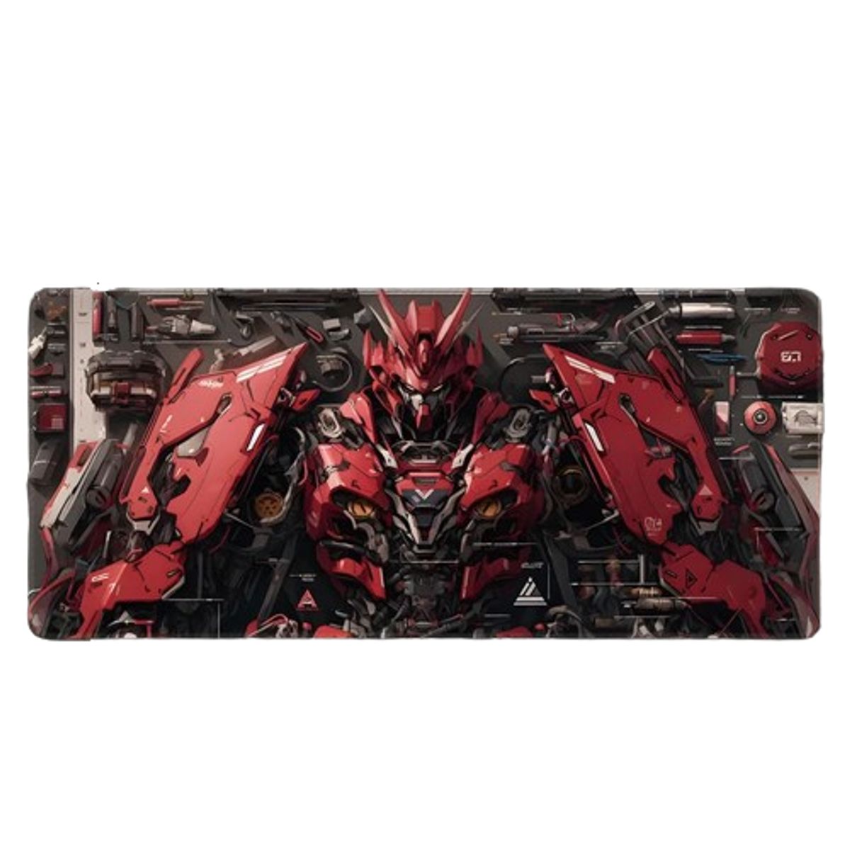 GENERICO - Mouse Pad Gamer Robot 20 Largo 80cm X 30cm Antideslizante Gaming XL