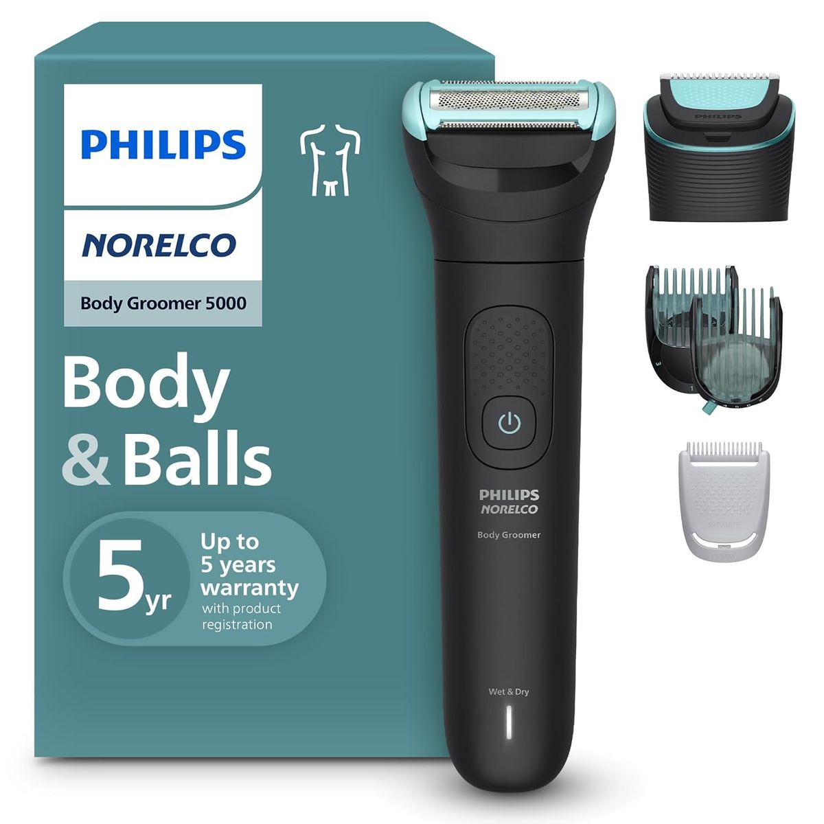 PHILIPS - Afeitadora Philips Norelco Corporal  Bodygroomer