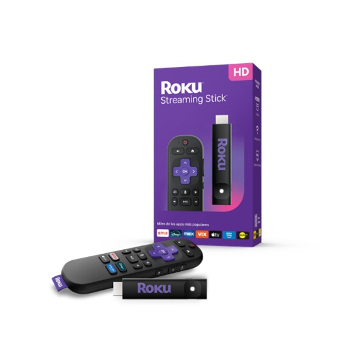 ROKU - DISPOSITIVO STREAMING STICK HD 2025