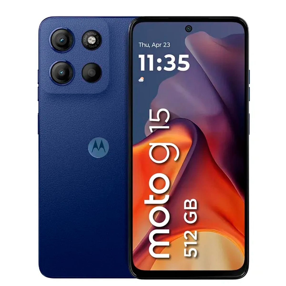 MOTOROLA - Celular Motorola G15 512GB 4GB Azul