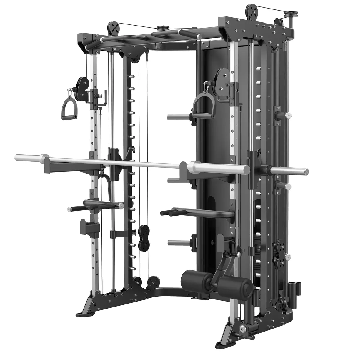 K6 - Jaula Máquina Smith Multifuncional K6 Professional 92KGx2 Raptor