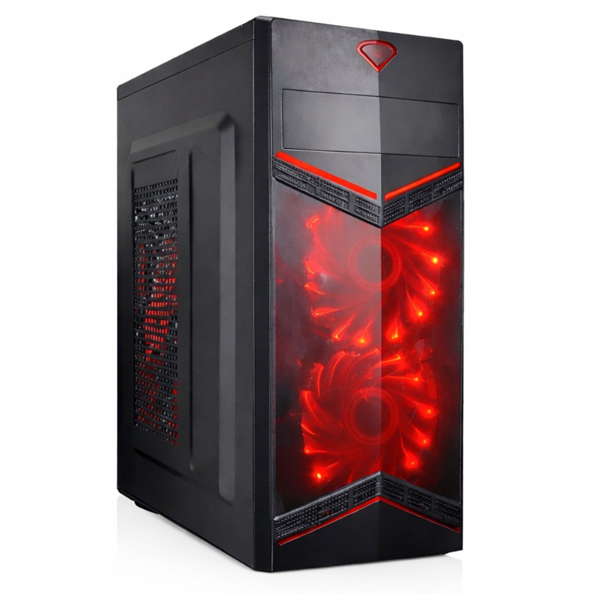 GENERICO - Chasis Gamer C3130 + Fuente de Poder Data-Link Corp
