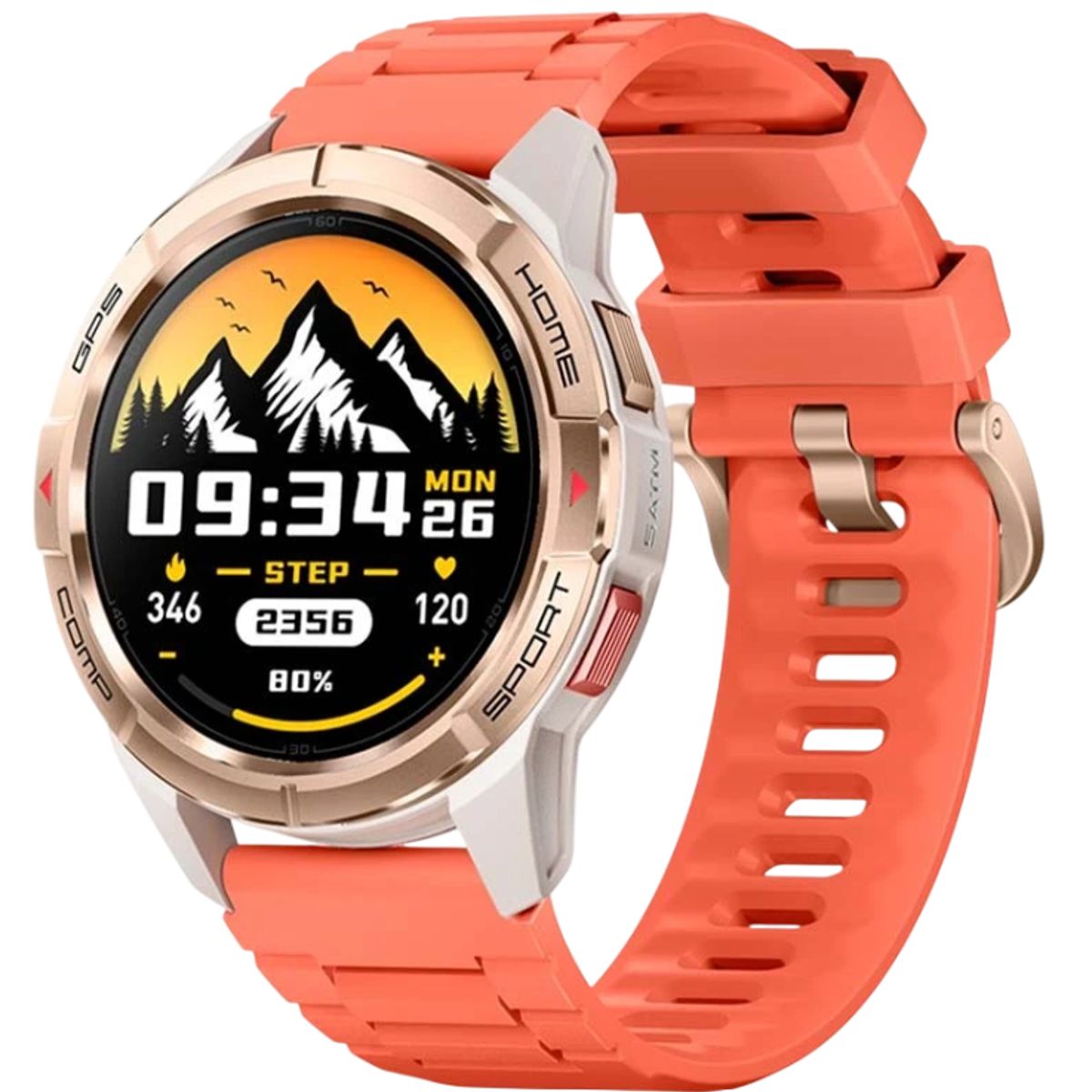 XIAOMI - Reloj Ineligente Mibro Watch GS Active GOLD con GPS y Doble Correa