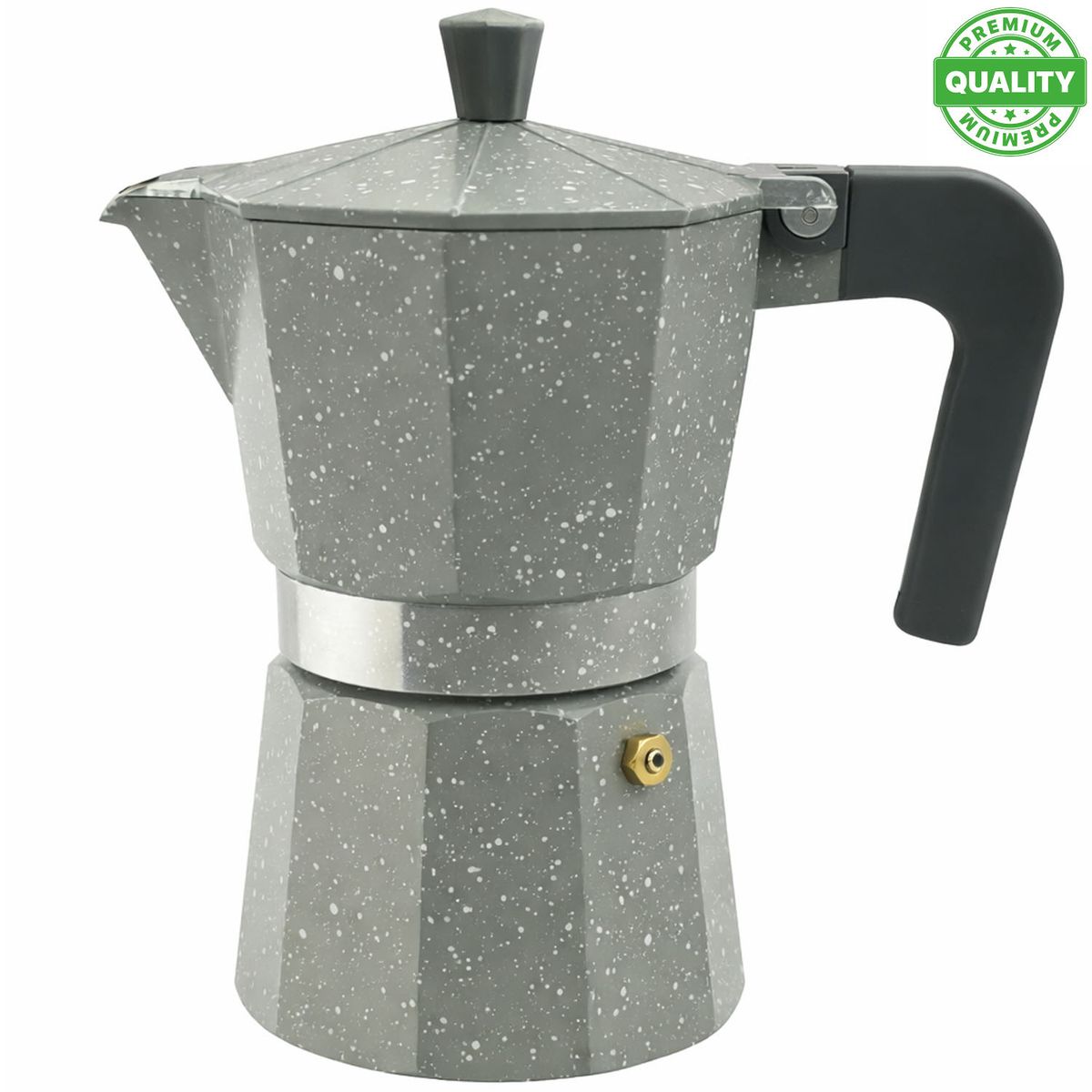 ONE PIXEL - Cafetera Italiana Moka 6 Tazas Espresso (300ml) One Pixel