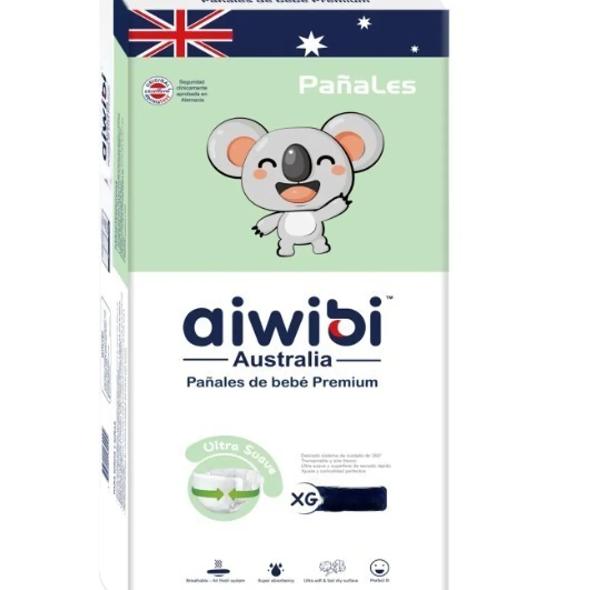ZHOPI CO - Pañales Aiwibi Premium Bebes Etapa 4 X 156 Unidades