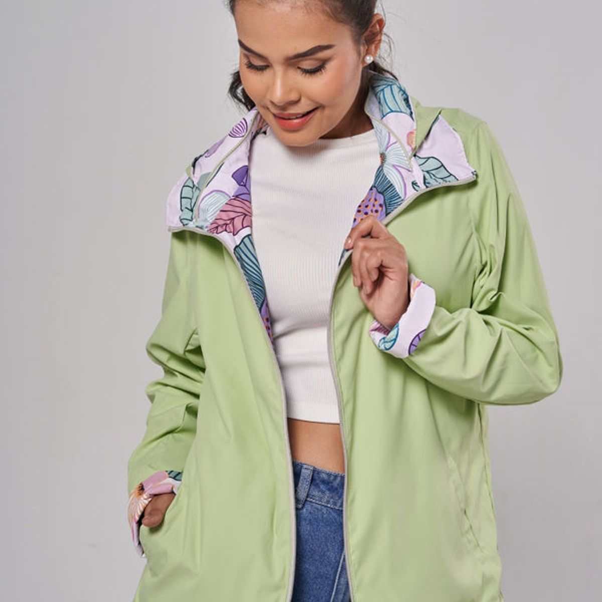 MISTER JACK - Chaqueta Doble Faz Clora y Flora