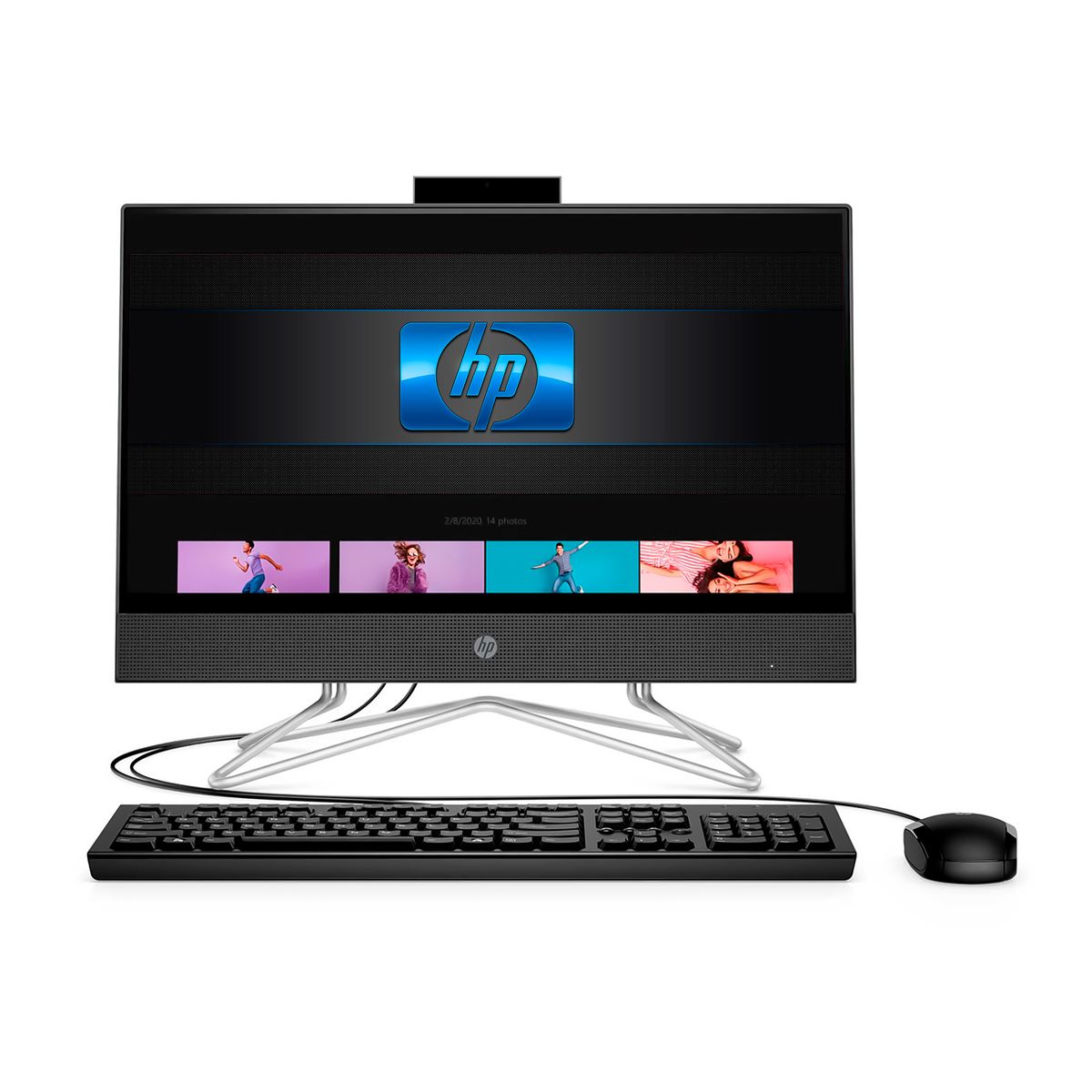 HP - AIO HP 22-dd0543la AMD R3-3250U RAM 8GB 256GB SSD Negro