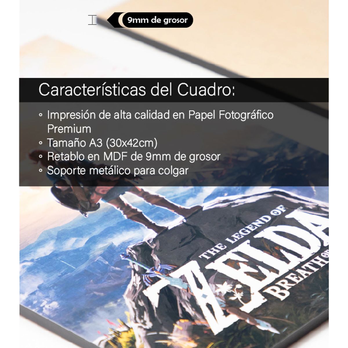 PRINTKING - Cuadro Daft Punk - Discovery 2001 30x42cm A3 Afiche Póster