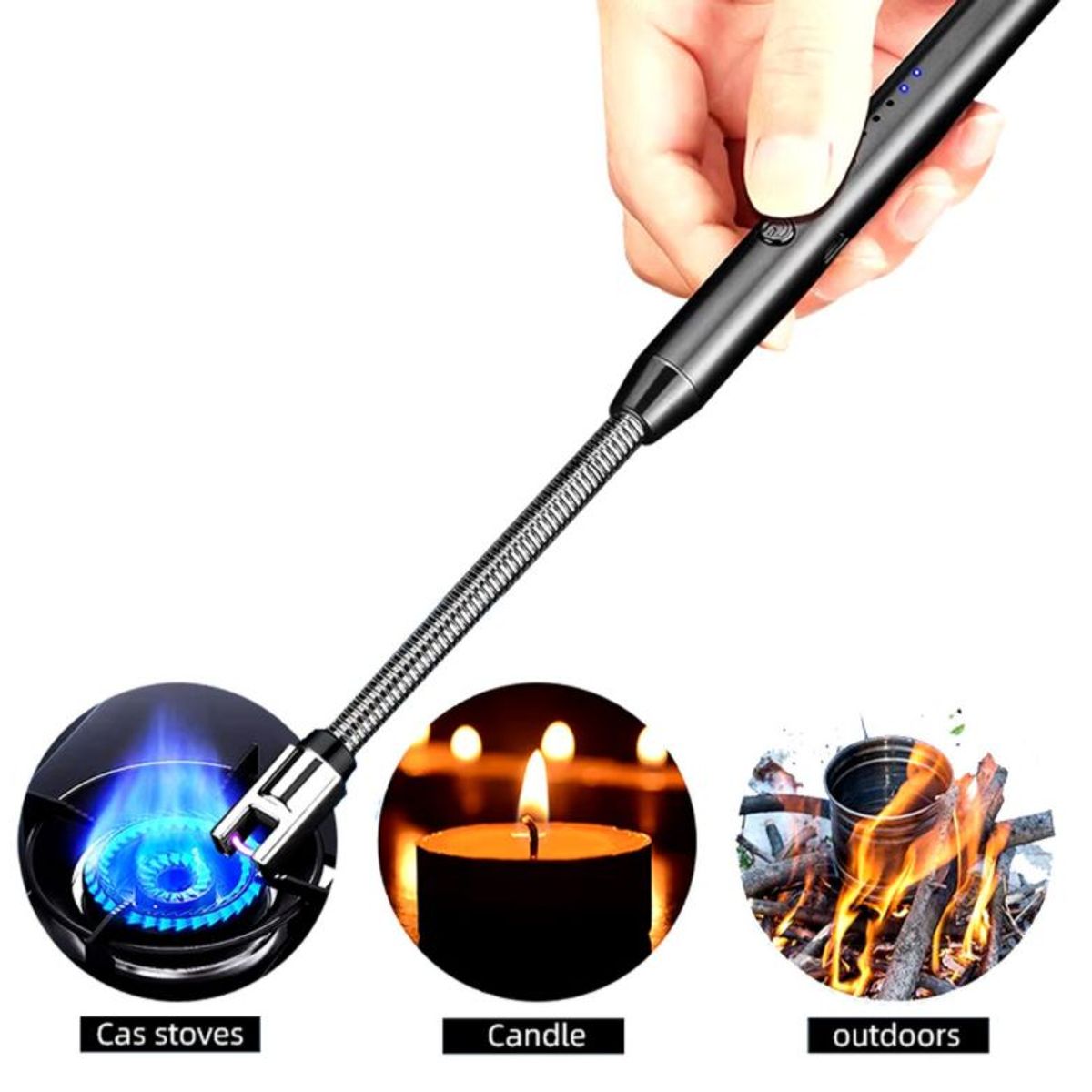 AMERICAN GENERICS - Encendedor Eléctrico Recargable