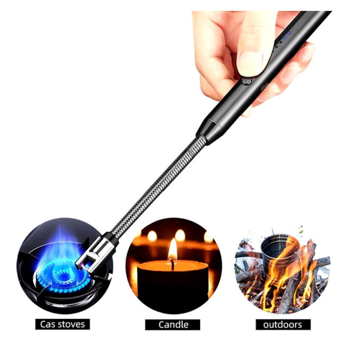 AMERICAN GENERICS - Encendedor Eléctrico Recargable