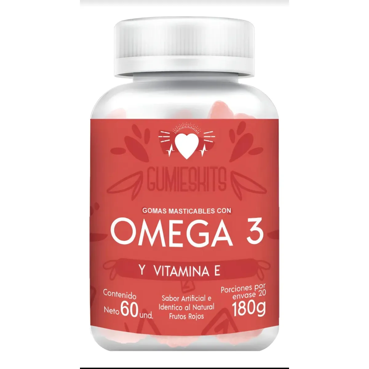 GENERICO - Omega 3 y vitamina E en gomas