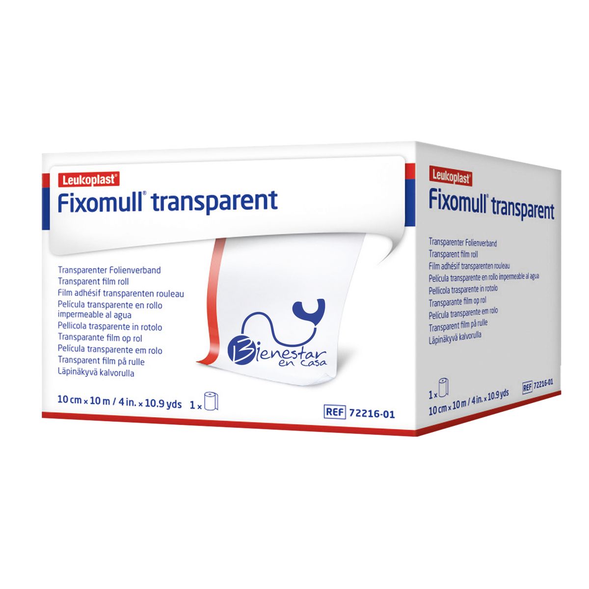 BSN - Fixomull Transparente 10cm X 10cm BSN