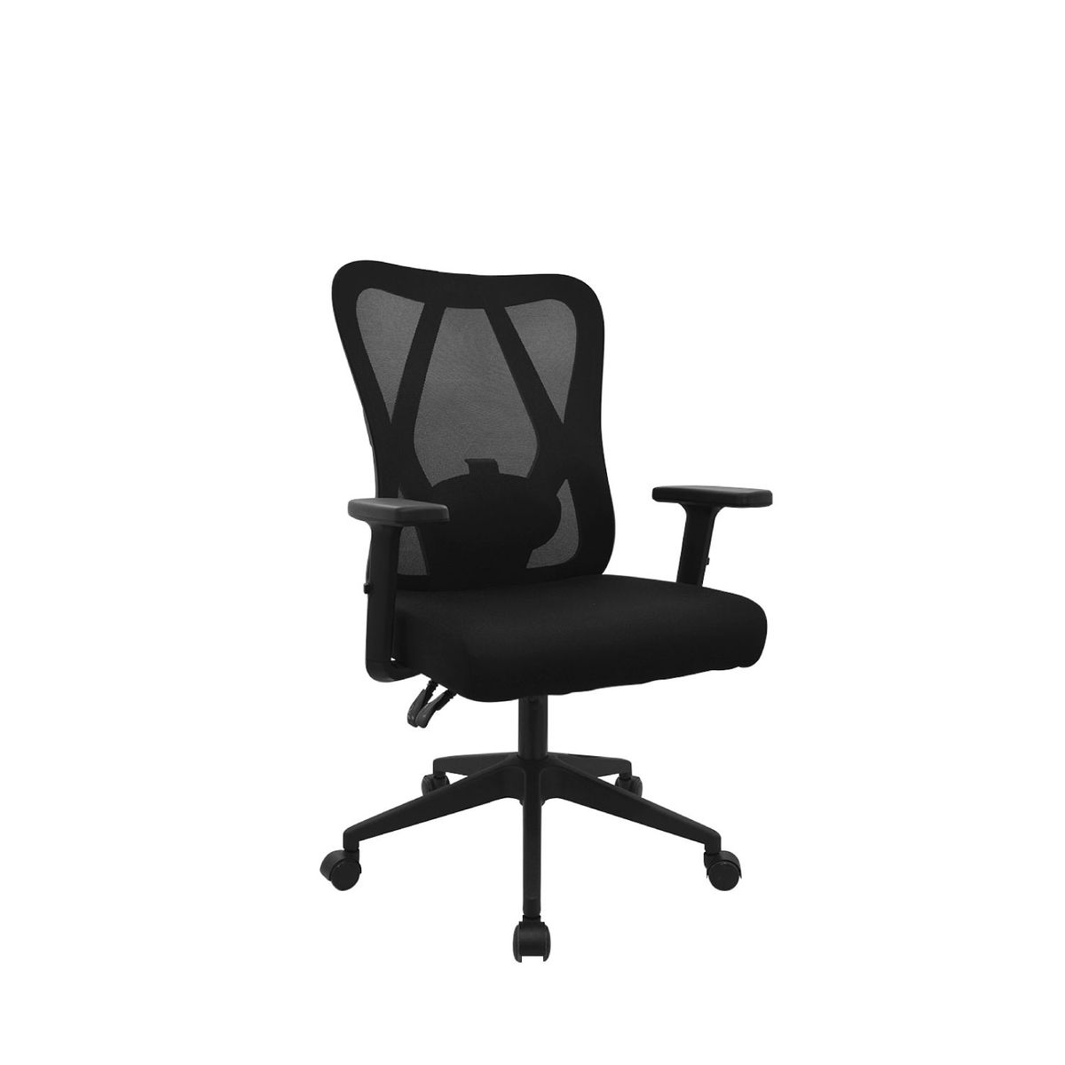 BONNO - Silla Escritorio Giratoria Negro Benfor Bonno