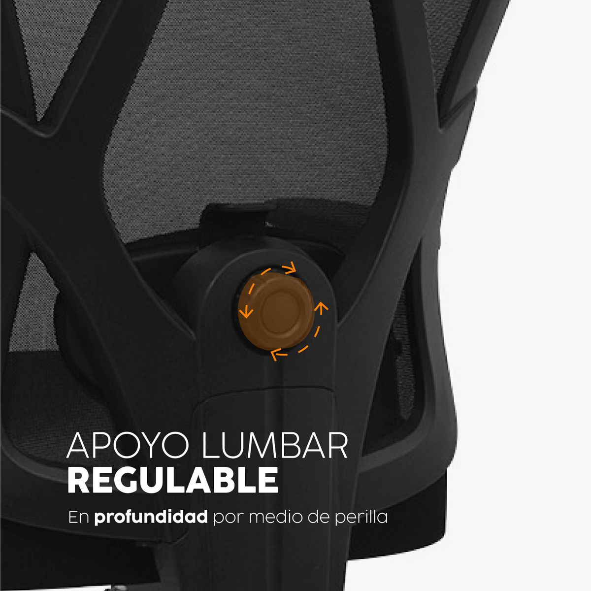 BONNO - Silla Escritorio Giratoria Negro Benfor Bonno