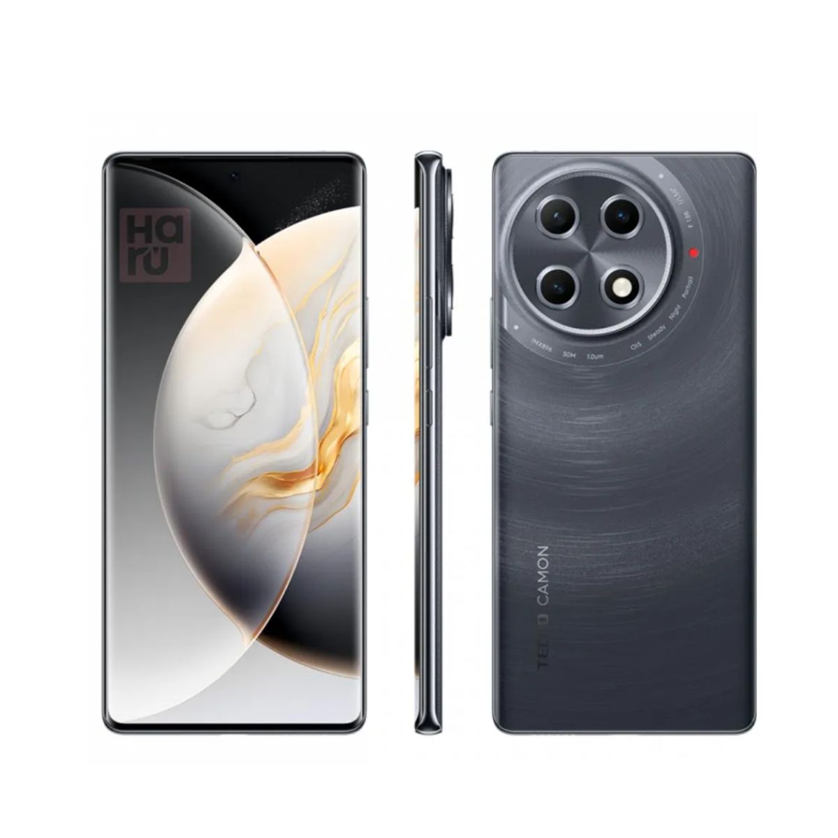 TECNO MOBILE - "Celular Tecno CAMON 30S  256 +8 GB CLA 5 COLOR NEGRO CON CAPACIDAD Y PANTALLA DELGADA