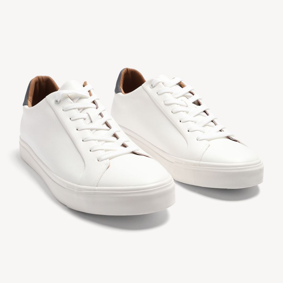 SEVEN SEVEN - Tenis Minimal White  Para Hombre Crudo Seven Seven